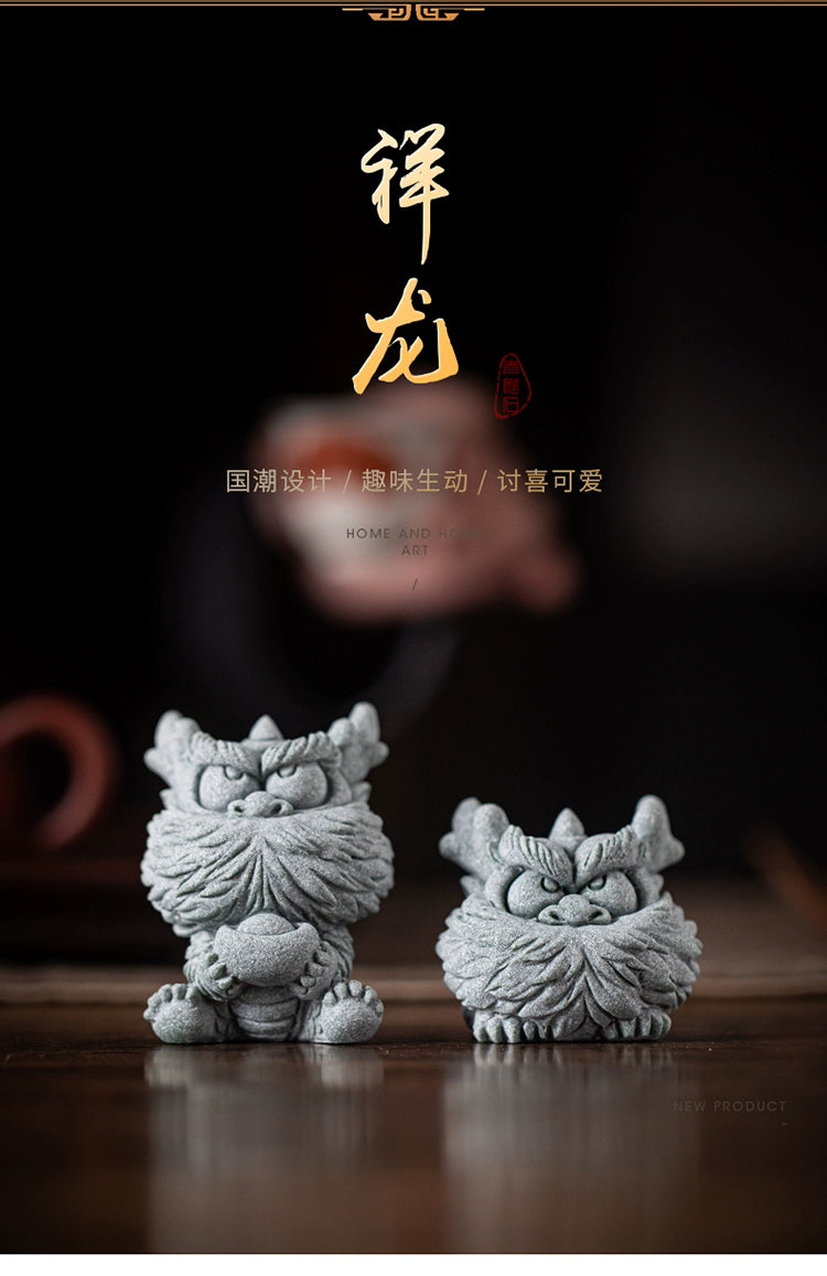 Creative Little Shenlong Gift Treasure Zhaocai Decoration