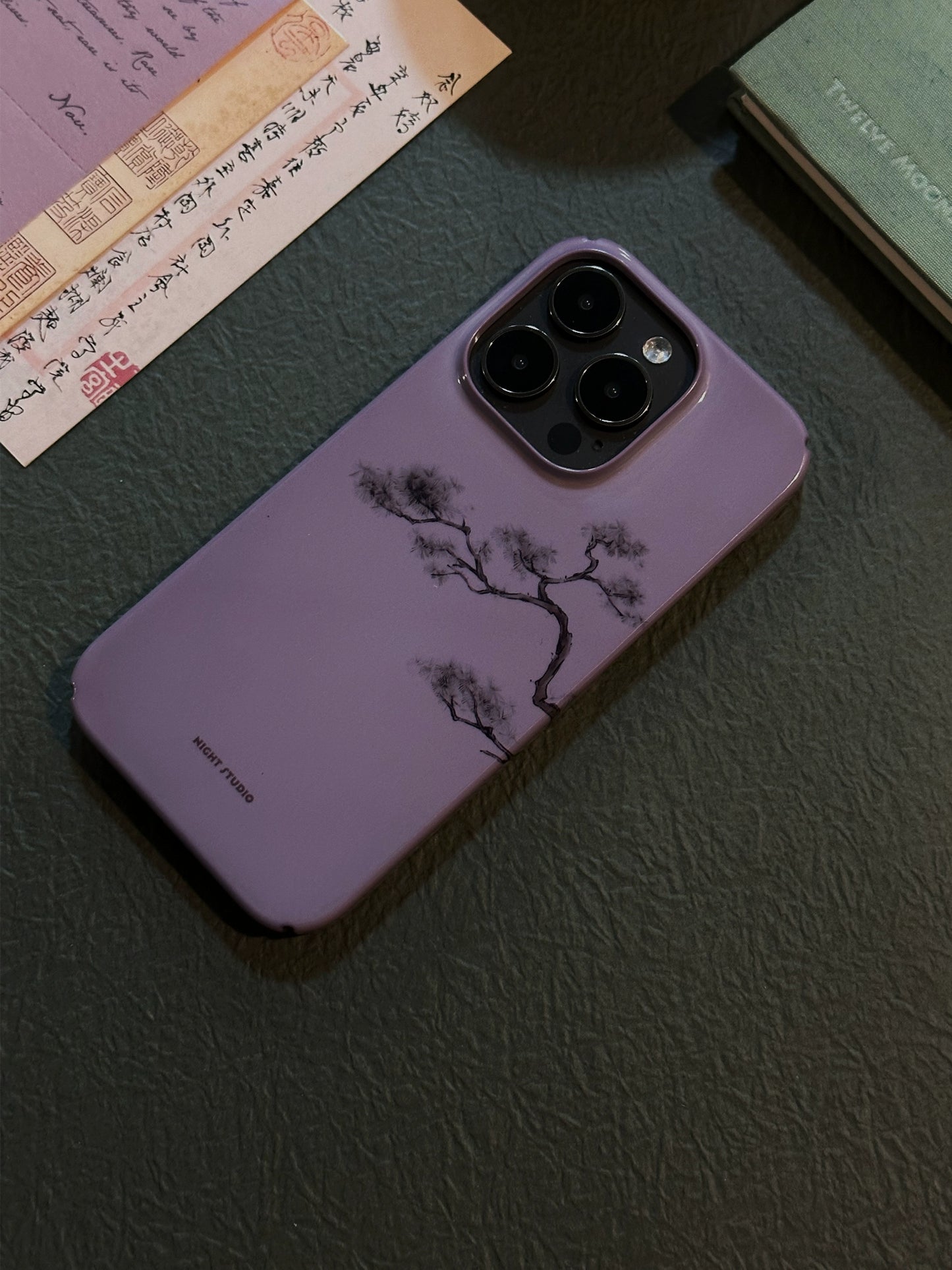 Night Studio Natural Pine Waterproof Phone Case