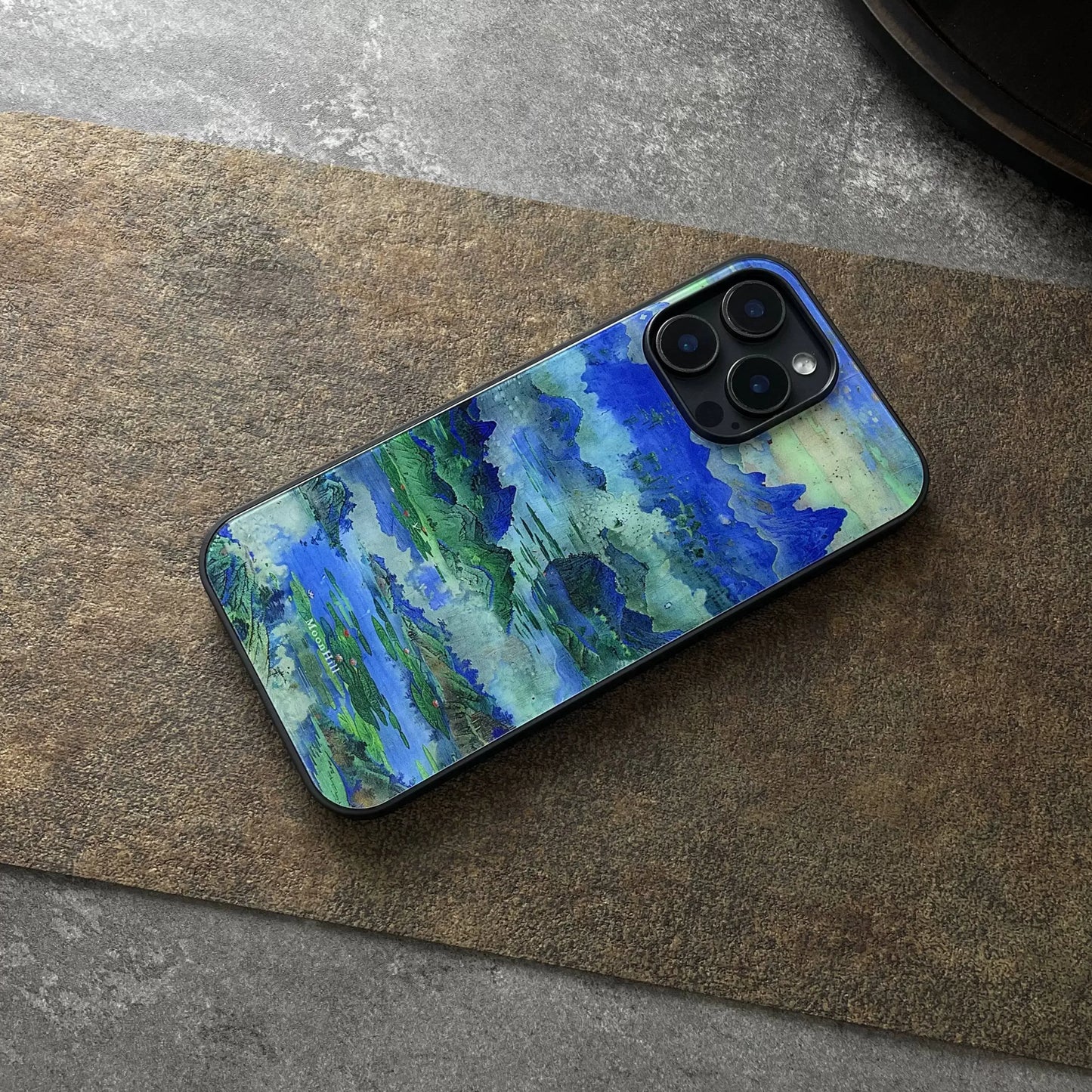 Qingshan Anti-Slip Full-Coverage Glass Original Premium Phone Case