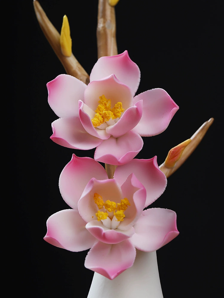 Chinese Style Ceramic Handmade Flower Vase