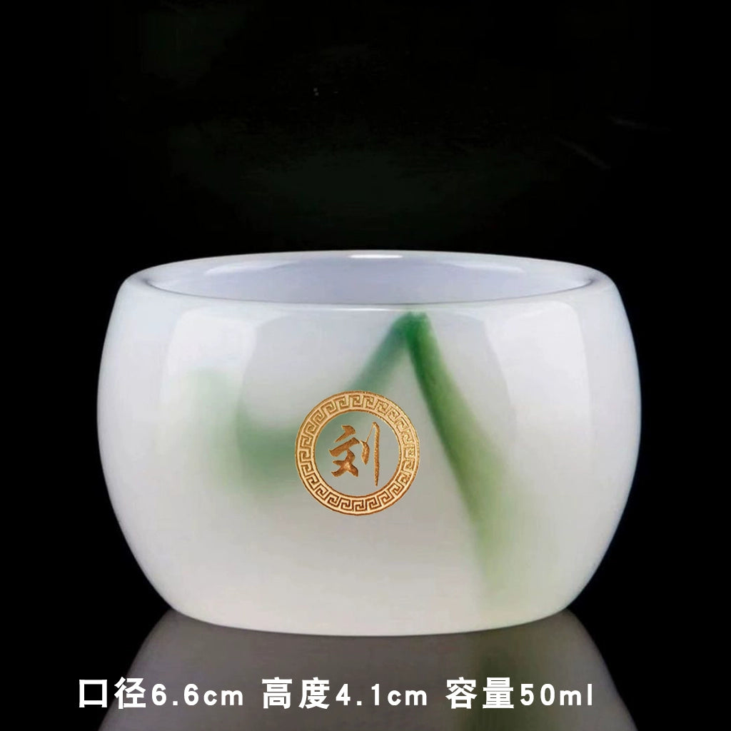 Jade Green Tea Cup