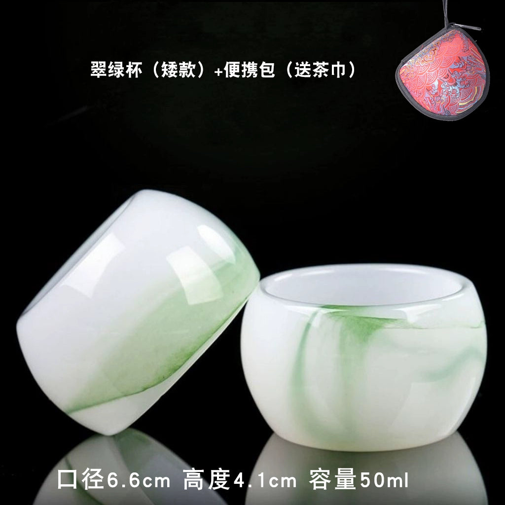 Jade Green Tea Cup