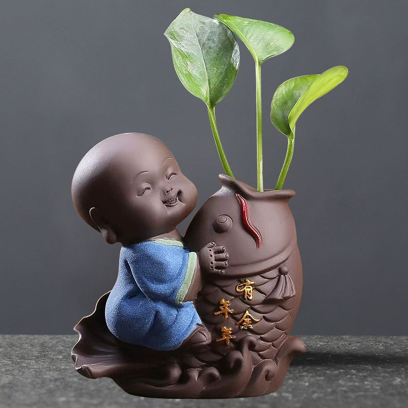 Chinese Plant Container Decorations