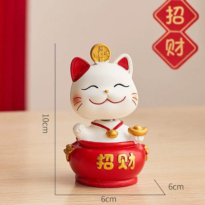 Mini Chinese Cat Ornament