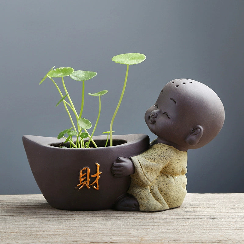 Chinese Plant Container Decorations