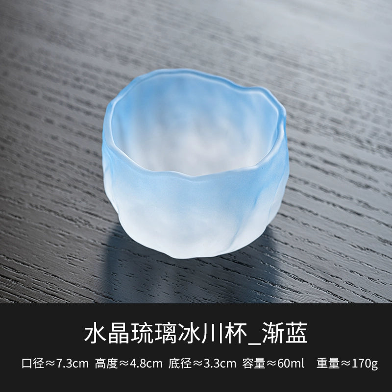 Artistic Crystal Glass Teacup