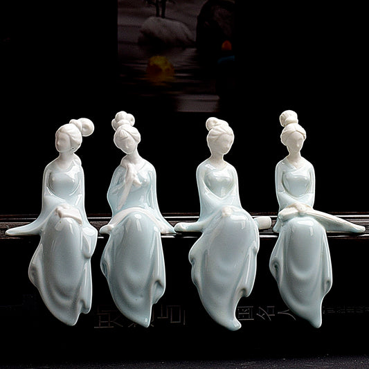Ceramic Ladies Adornment