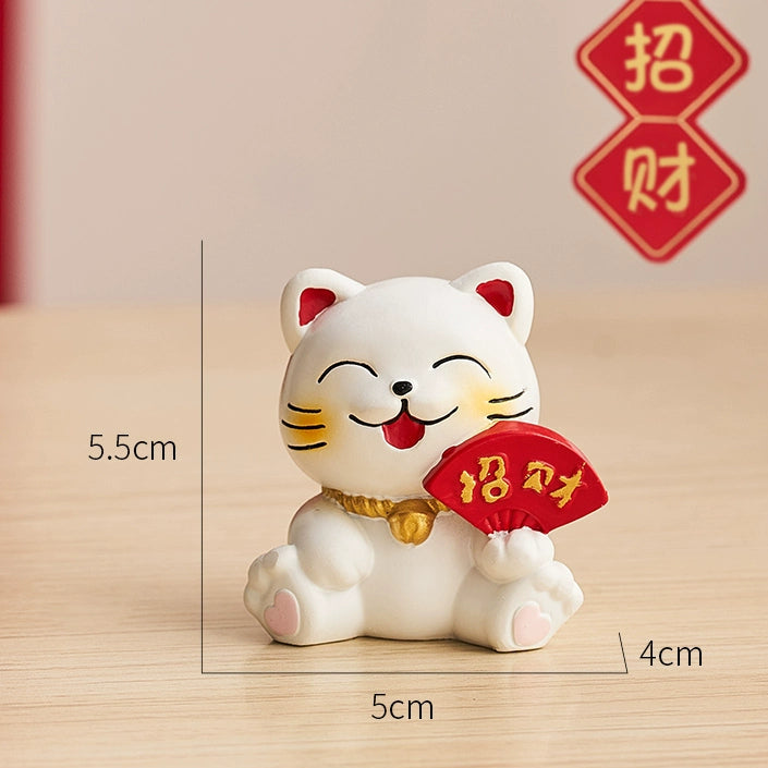 Mini Chinese Cat Ornament