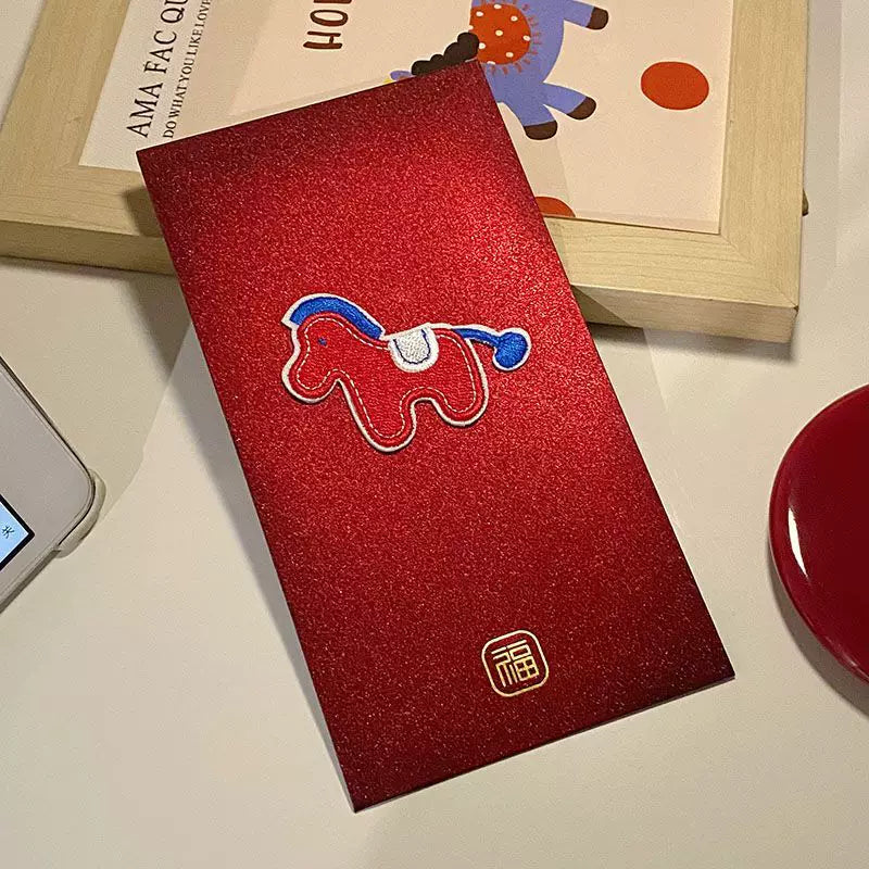 Cute and creative lucky money red envelopes for the 2026 Year of the Horse Chinese New Year