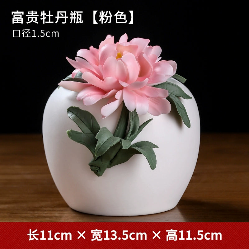 Ceramic Handmade Flower Art Vase