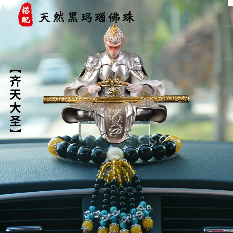 3D Embossed Sun Wukong Dashboard Figurine