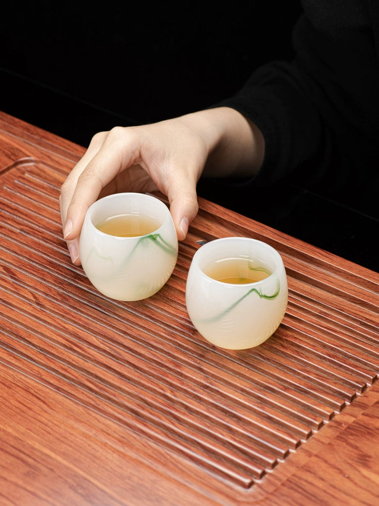 Jade Green Tea Cup