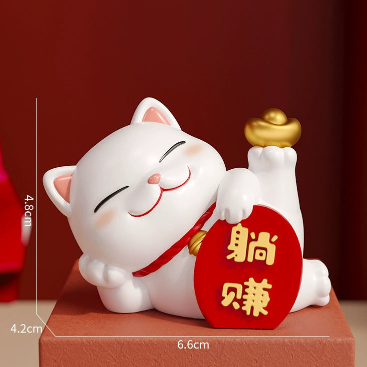 Mini Chinese Cat Ornament