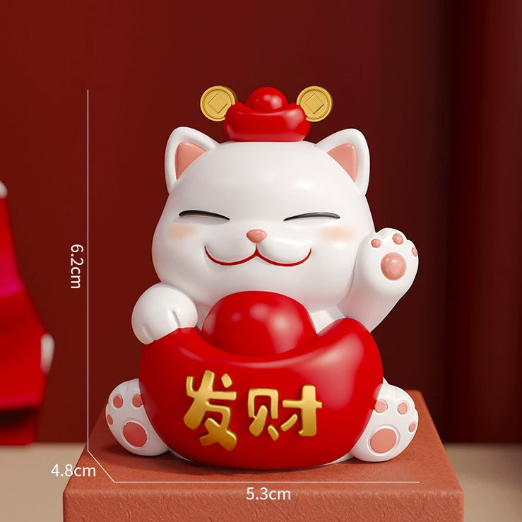 Mini Chinese Cat Ornament