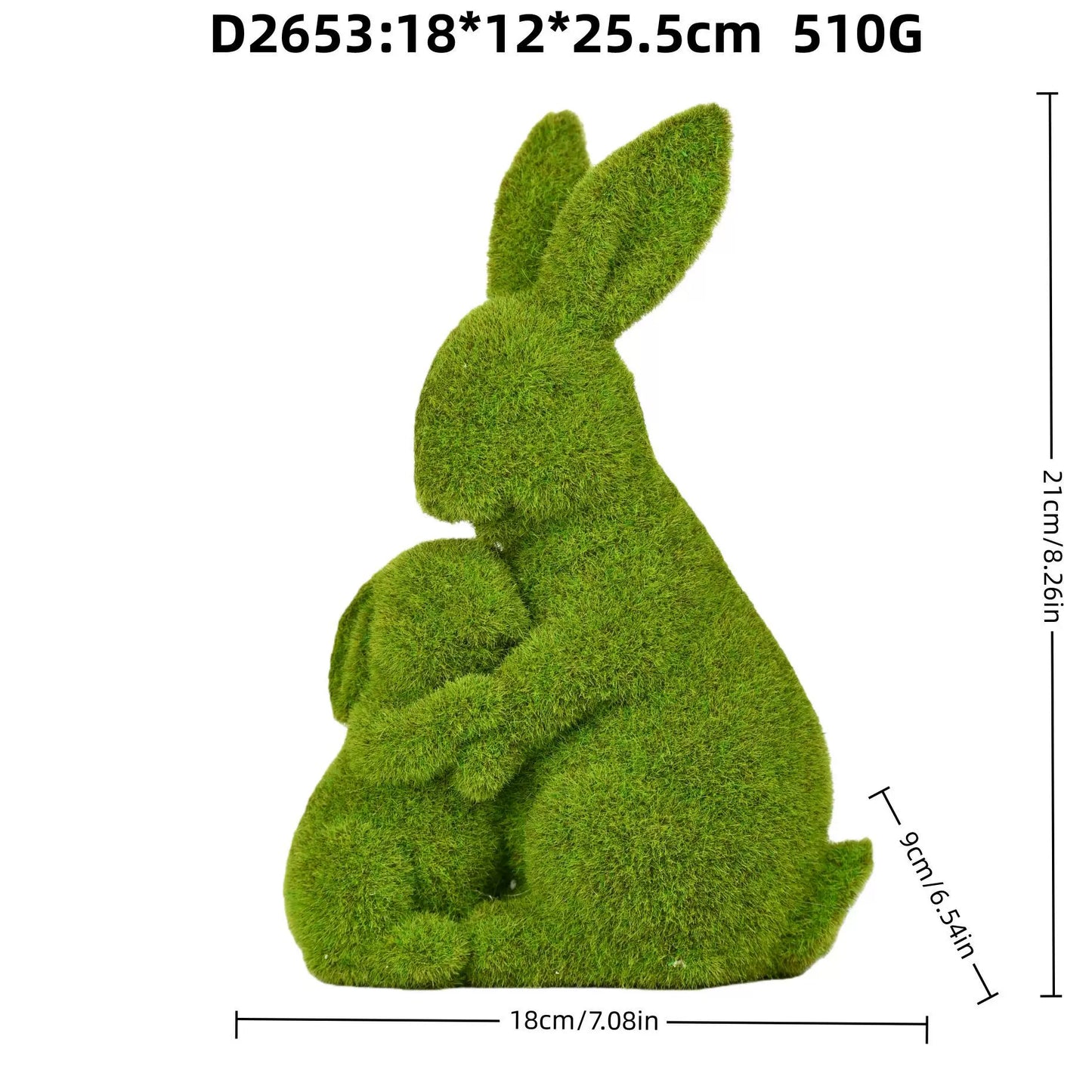 Easter Bunny Statue Set to Decorate Gardens, Patios, and Houses