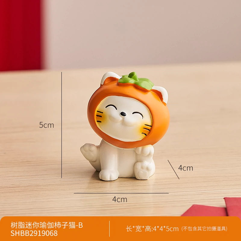 Mini Chinese Cat Ornament