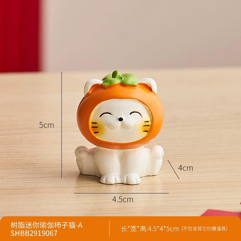 Mini Chinese Cat Ornament