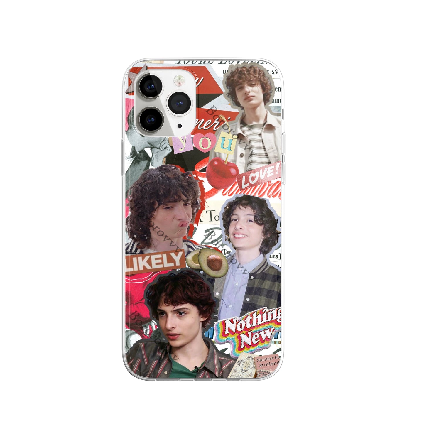 FinnWolfhard strange things mike phone case