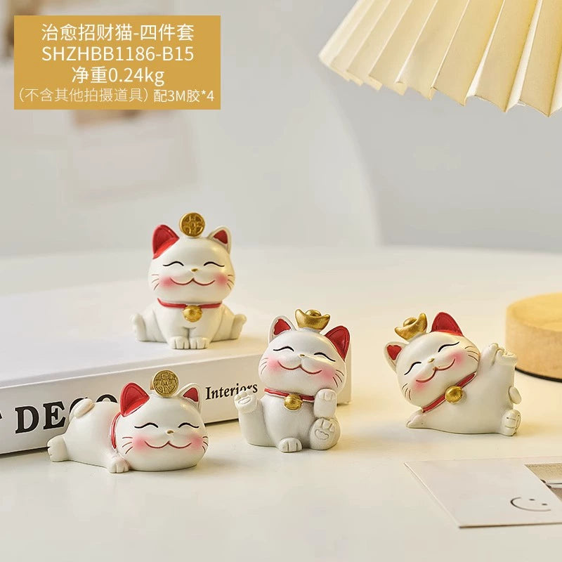 Mini Chinese Cat Ornament