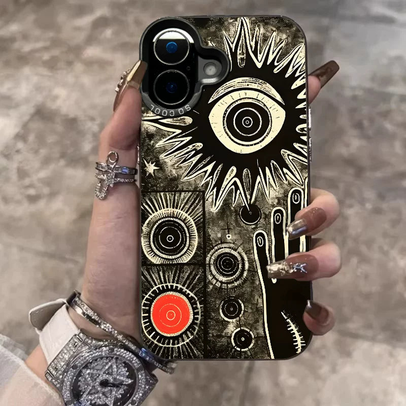 New trendy personalized art totem premium drop-proof phone case