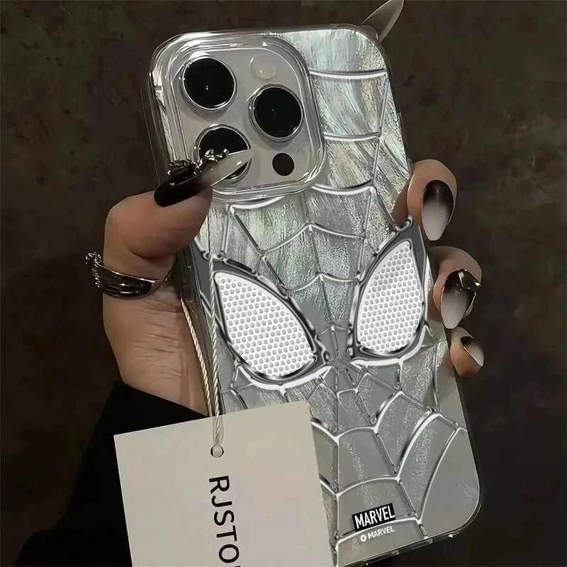 American retro new spider-man anti-drop phone case