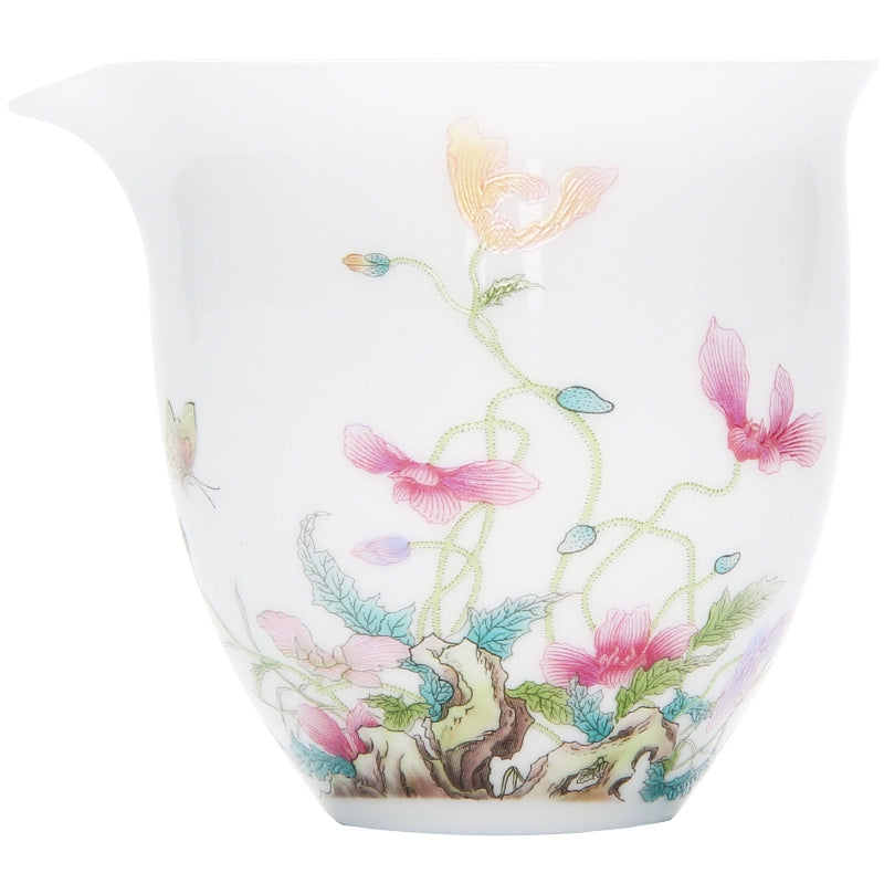 Hand-Painted-Poppy Ceramic Fairness Cup
