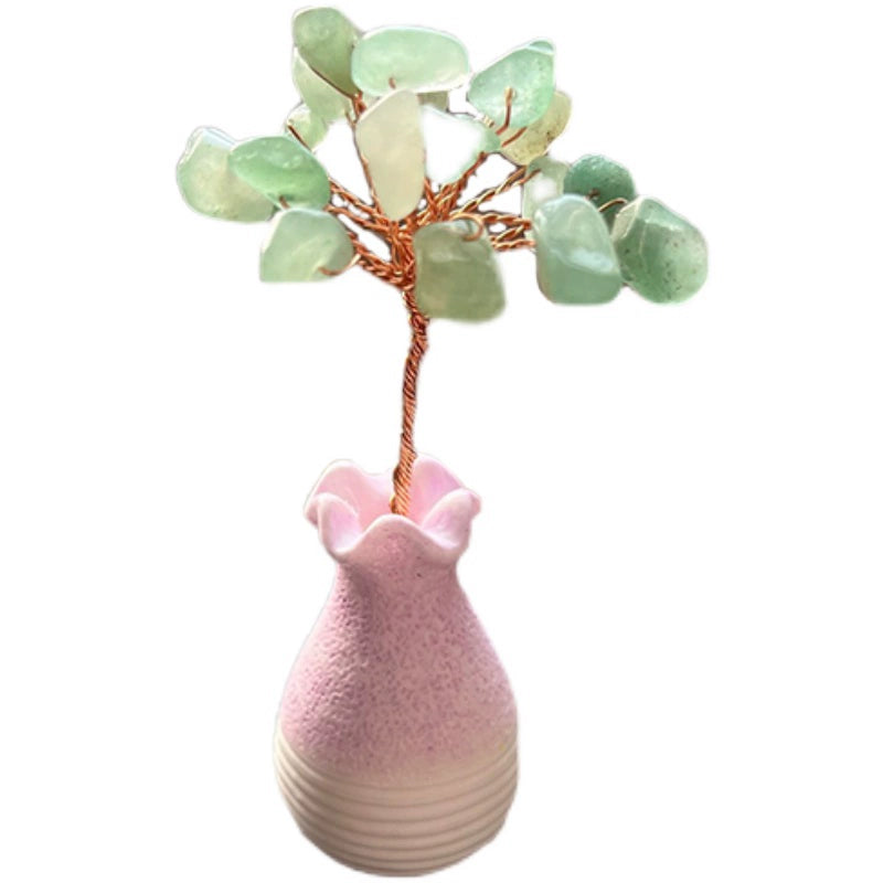 Mini Natural Amethyst Tree Wealth Tree Decoration