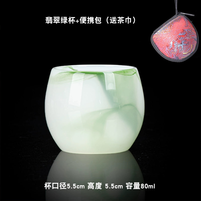 Jade Green Tea Cup