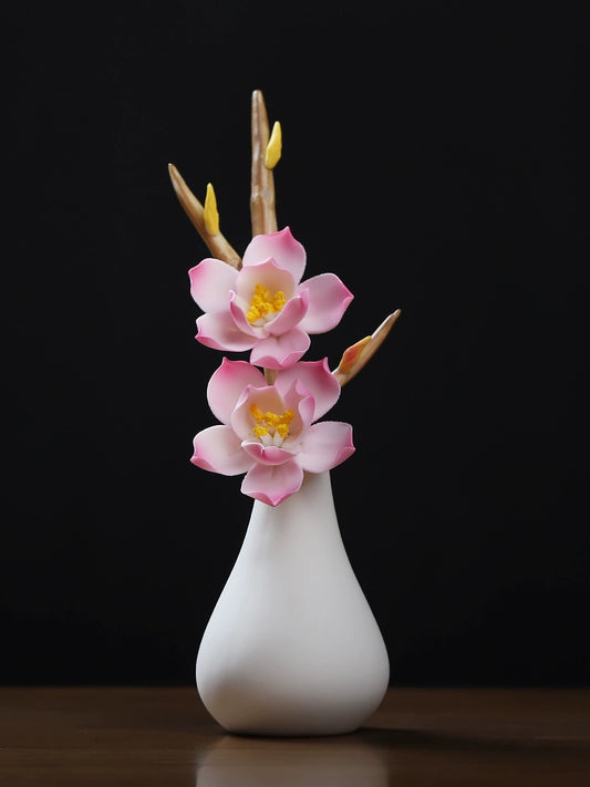 Chinese Style Ceramic Handmade Flower Vase