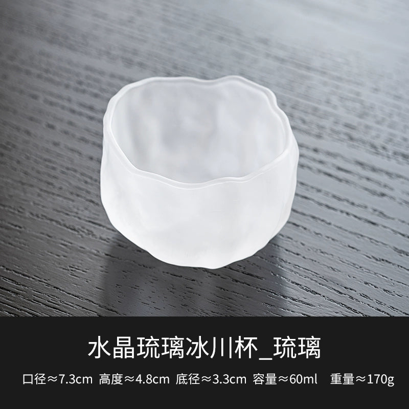 Artistic Crystal Glass Teacup