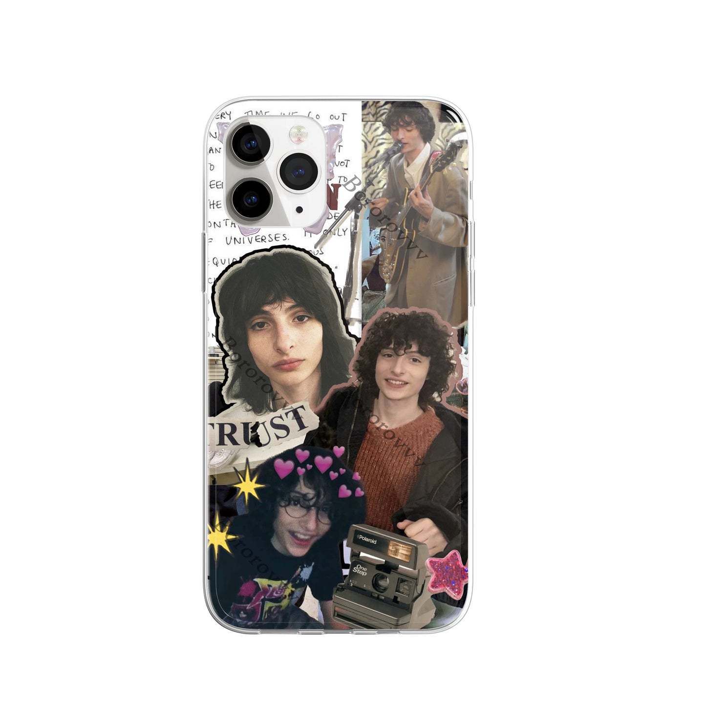 FinnWolfhard strange things mike phone case