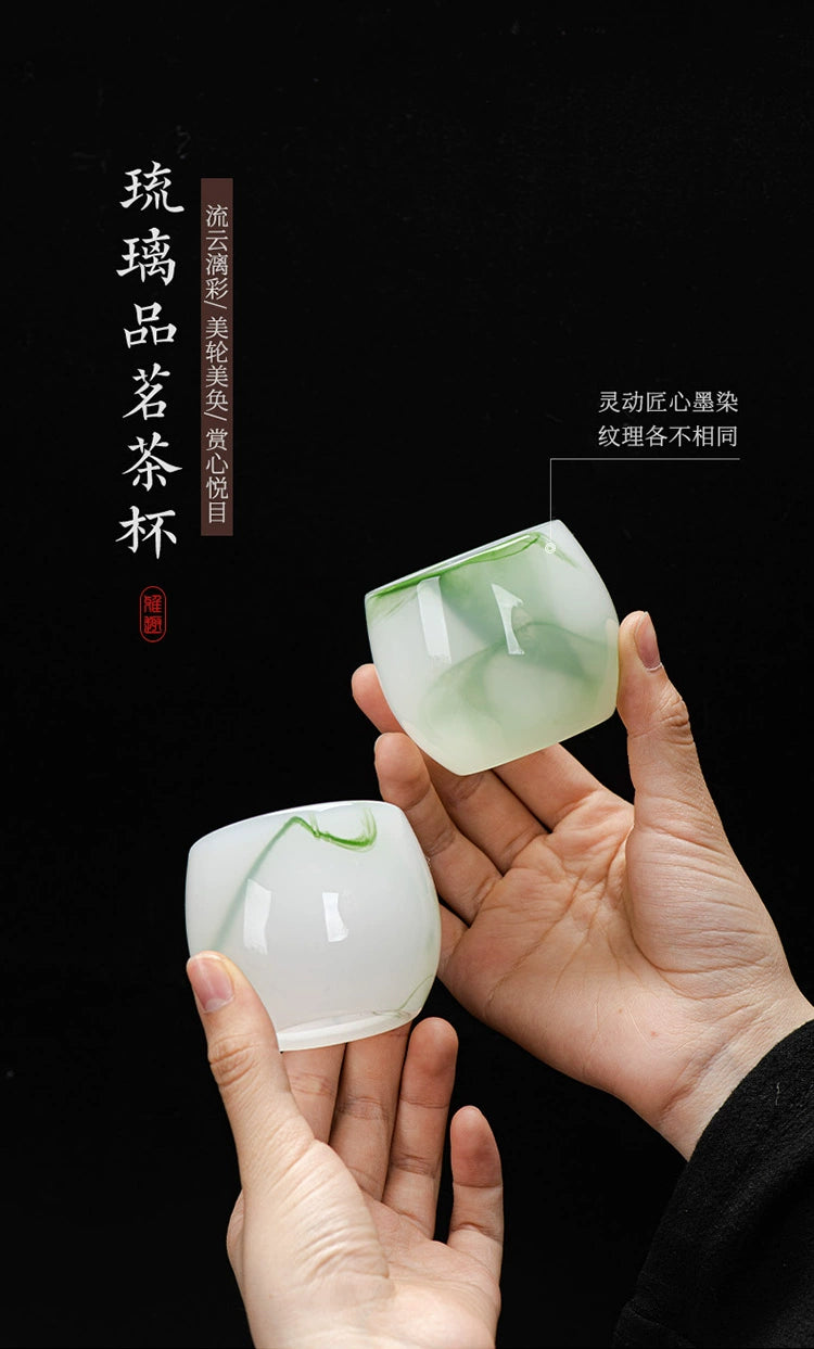 Jade Green Tea Cup
