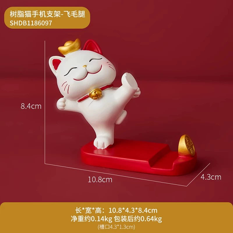 Mini Chinese Cat Ornament