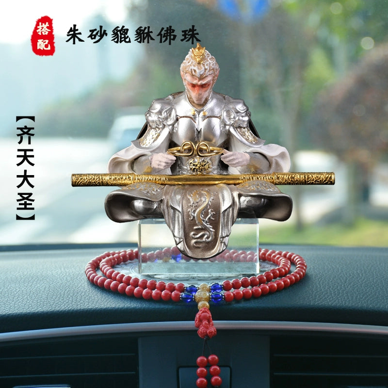 3D Embossed Sun Wukong Dashboard Figurine