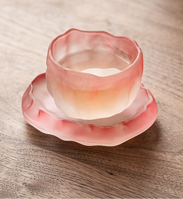Artistic Crystal Glass Teacup