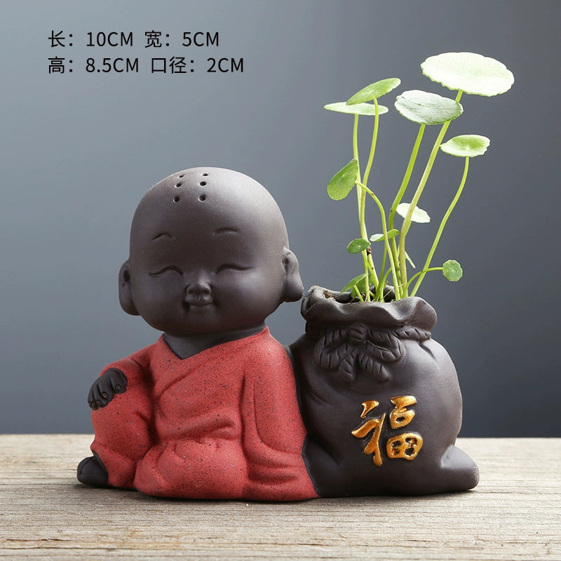 Chinese Plant Container Decorations