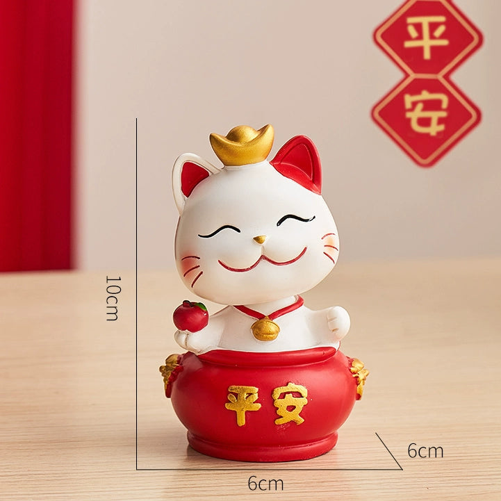 Mini Chinese Cat Ornament