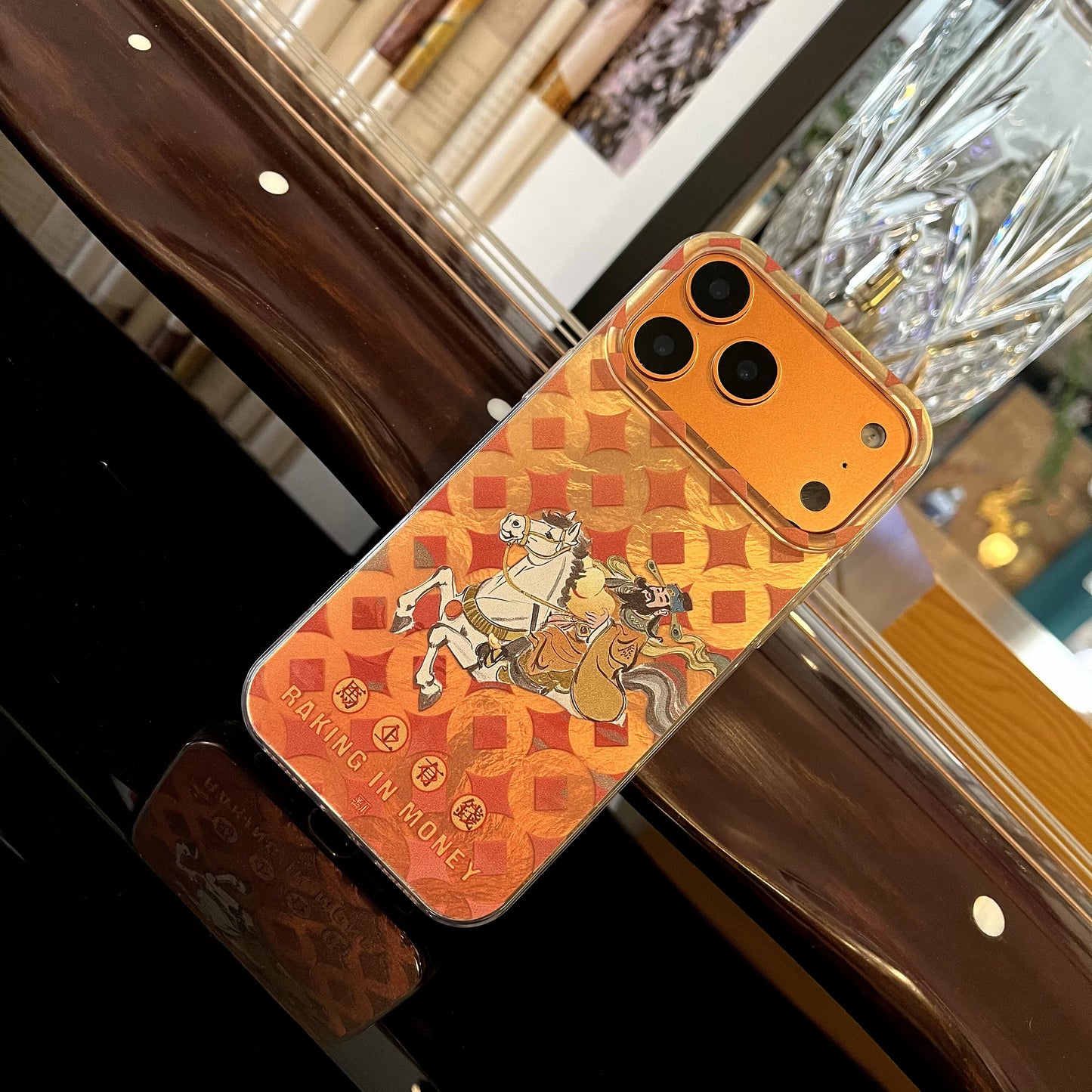 Instant Wealth! Premium Laser-Engraved Drop-Proof 15pm Couple Phone Case