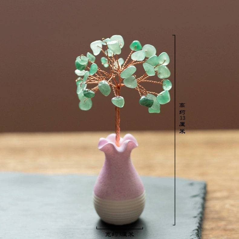 Mini Natural Amethyst Tree Wealth Tree Decoration