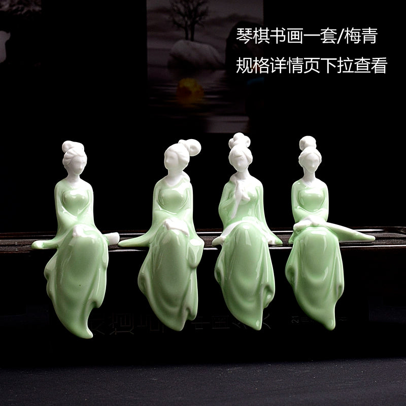 Ceramic Ladies Adornment