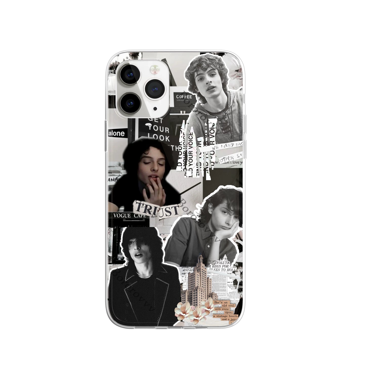 FinnWolfhard strange things mike phone case