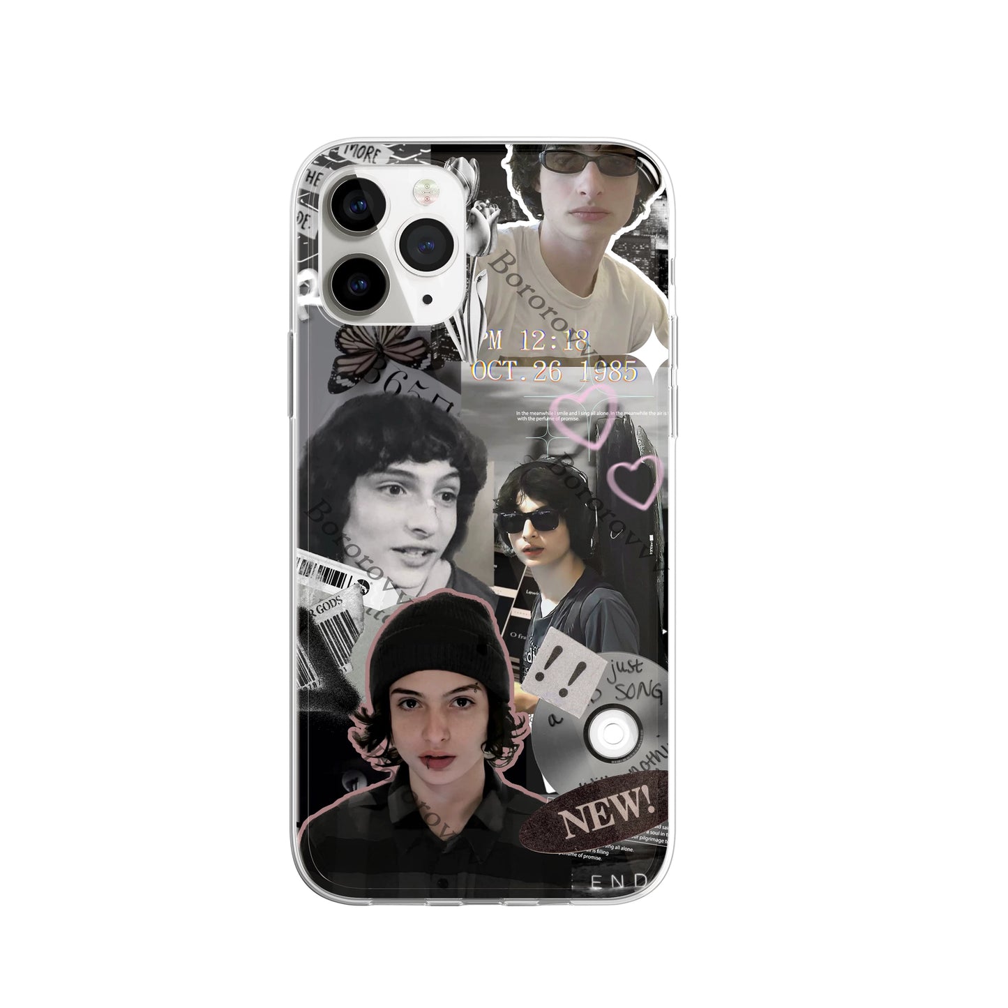 FinnWolfhard strange things mike phone case