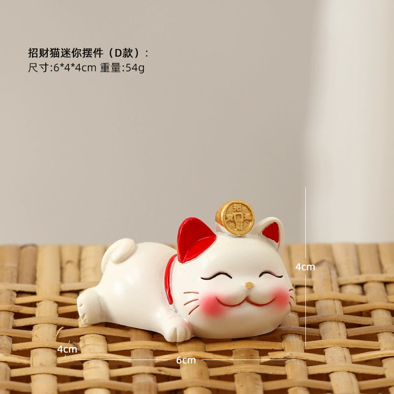 Fortune Cat Car Gadget Office Desktop Decoration