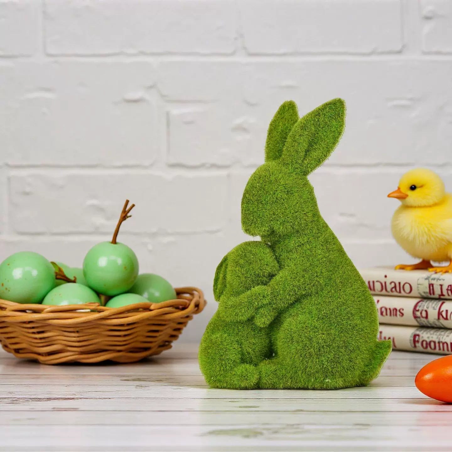 Easter Bunny Statue Set to Decorate Gardens, Patios, and Houses