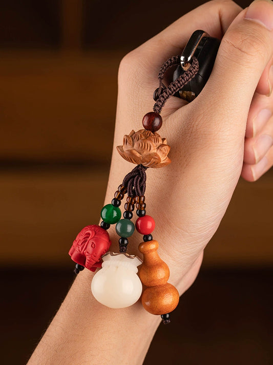 Chinese Lucky Bag Keychain Phone Chain