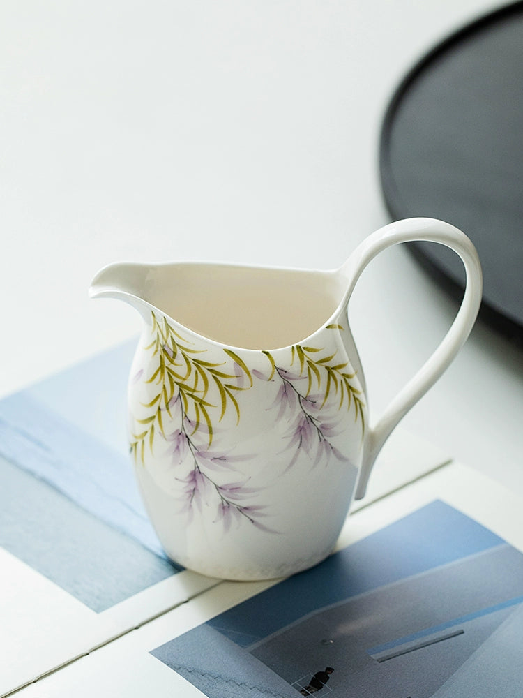 Hand-Painted-Wisteria Ceramic Fairness Cup