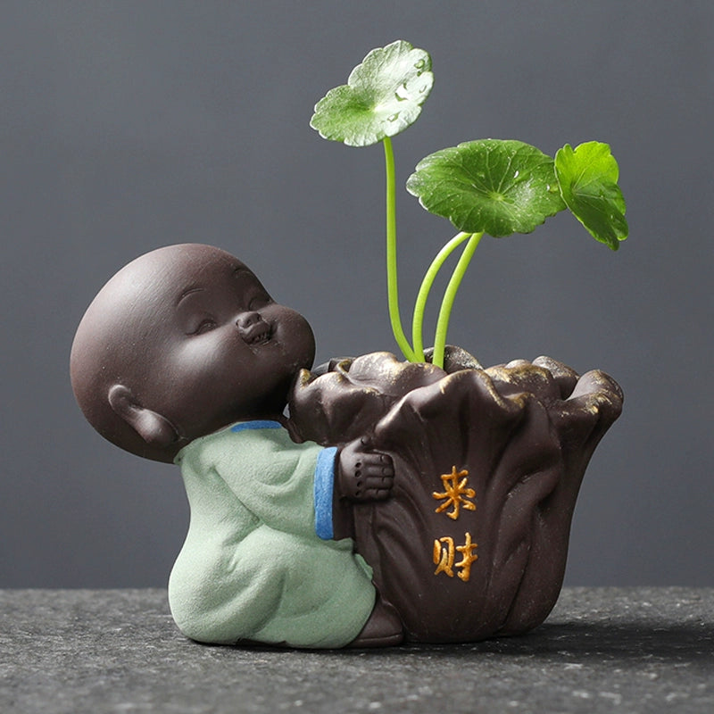 Chinese Plant Container Decorations