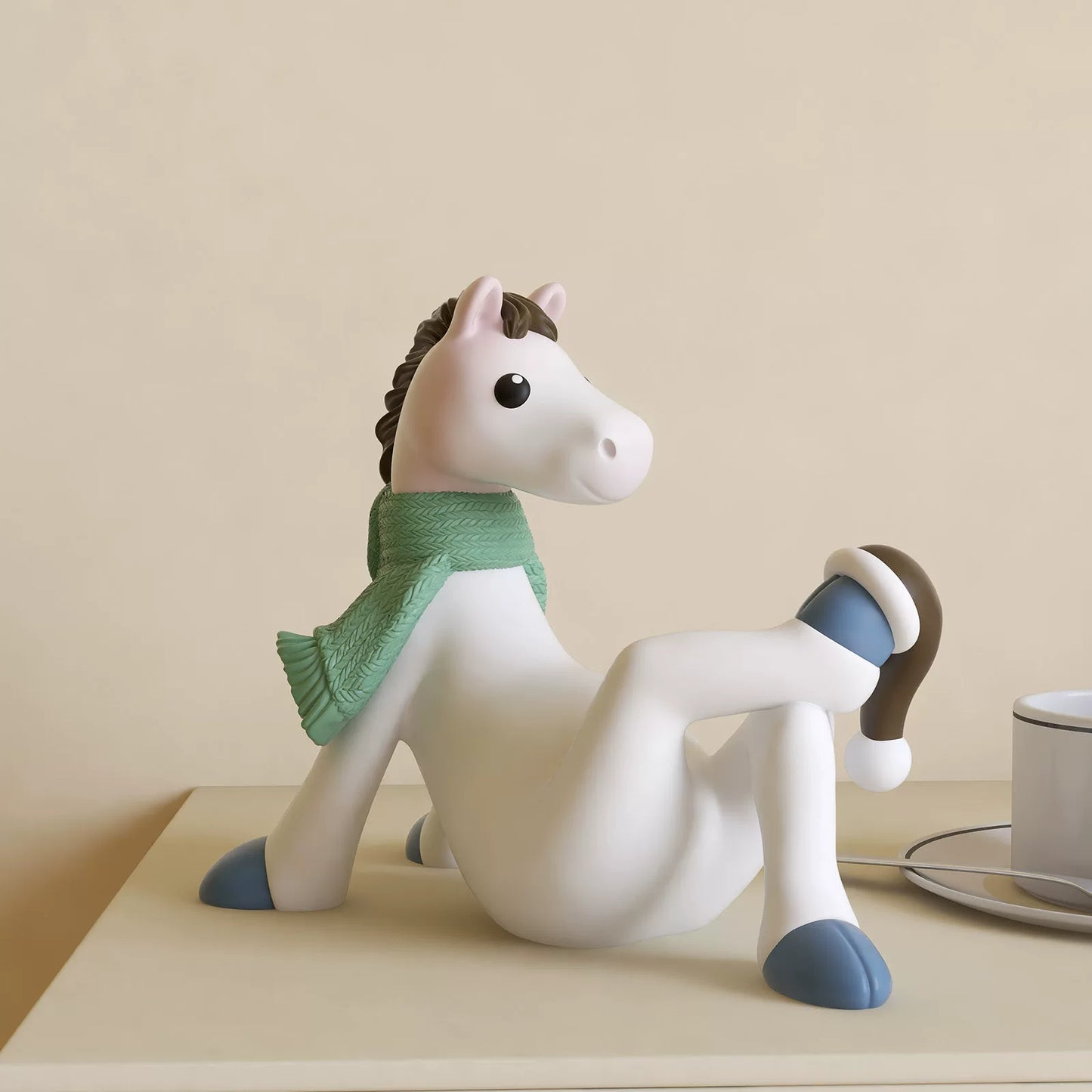 2026 Year of the Horse Mascot: A Healing Decorative Ornament for Home, Living Room, Office, or Workplace