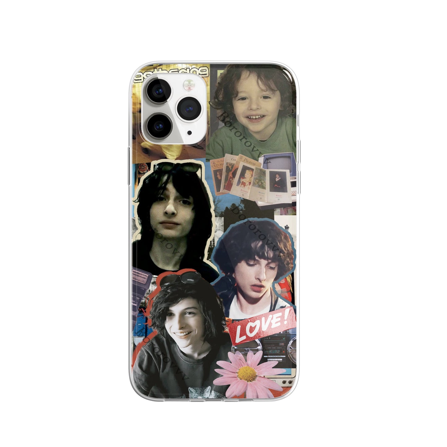 FinnWolfhard strange things mike phone case