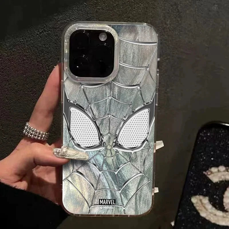 American retro new spider-man anti-drop phone case